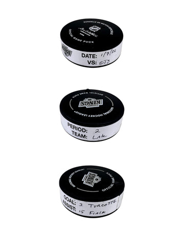 Alex Turcotte Goal-Scored Puck vs. SJ Sharks 1/7/2026