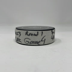 Evander Kane Game 4 Goal Puck 4/23