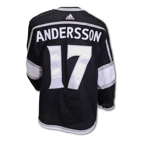 Lakingsgameused Andreas Athanasiou Playoff Game-Used Home Jersey (Playoff Set, 2021-2022)