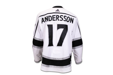 Lias Andersson Game-Used Away Jersey (Set 2, 2021-2022 Season)