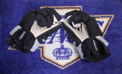Brendan Lemieux Game-Used Bauer Gloves