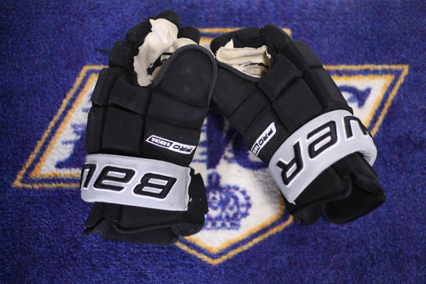 Brendan Lemieux Game-Used Bauer Gloves