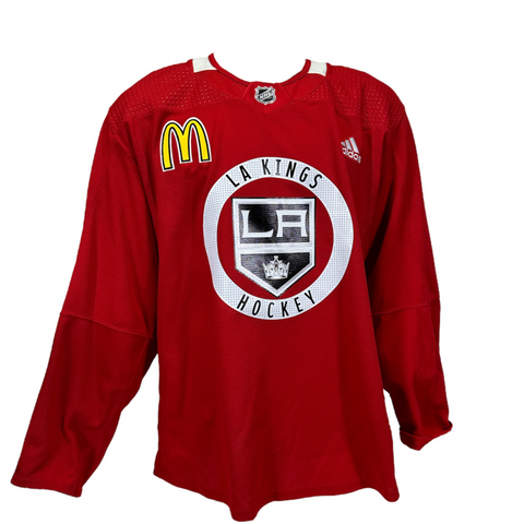 LA Kings Player-Issued Training Camp/Practice Jerseys - Red