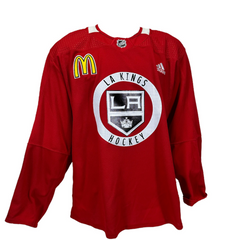 LA Kings Player-Issued Training Camp/Practice Jerseys - Red
