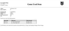 Carl Grundstrom Alternate Set 1 2022-2023 Jersey