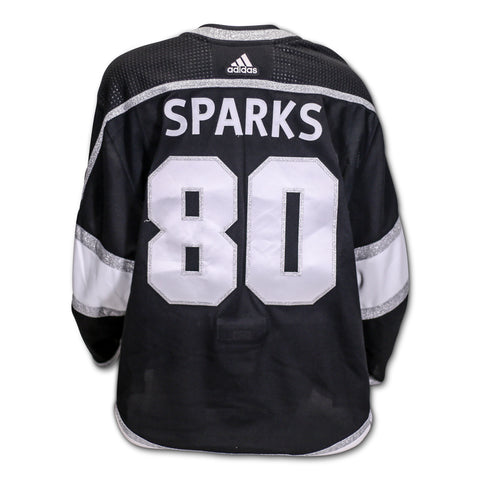 Garret Sparks Game-Used Home Jersey (Set 1, 2021-2022 Season)
