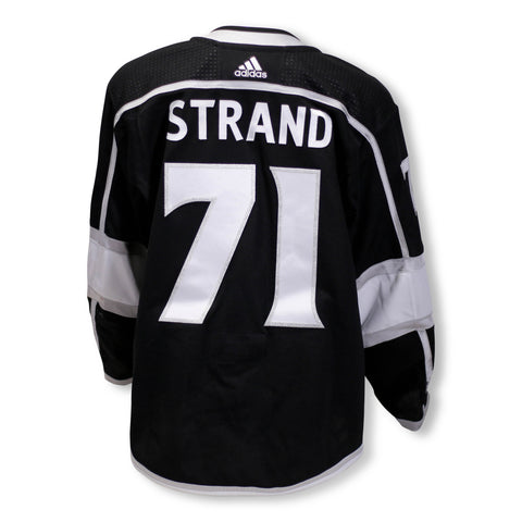 Los Angeles Kings Blank Game Issued White Jersey Adidas Pro 58 711825S