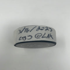 Drew Doughty goal scored puck from 3/16/23