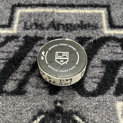 Blake Lizotte Goal Signed Scored Puck from 12/22/22 vs CGY