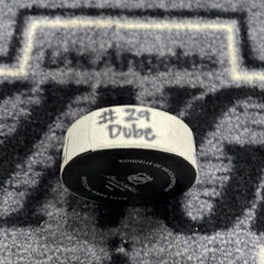 Dillon Dube Goal Scored Puck from 12/22/22
