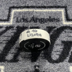 Blake Lizotte Goal Signed Scored Puck from 12/22/22 vs CGY