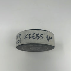 Peyton Krebs goal scored puck from 2/13/23