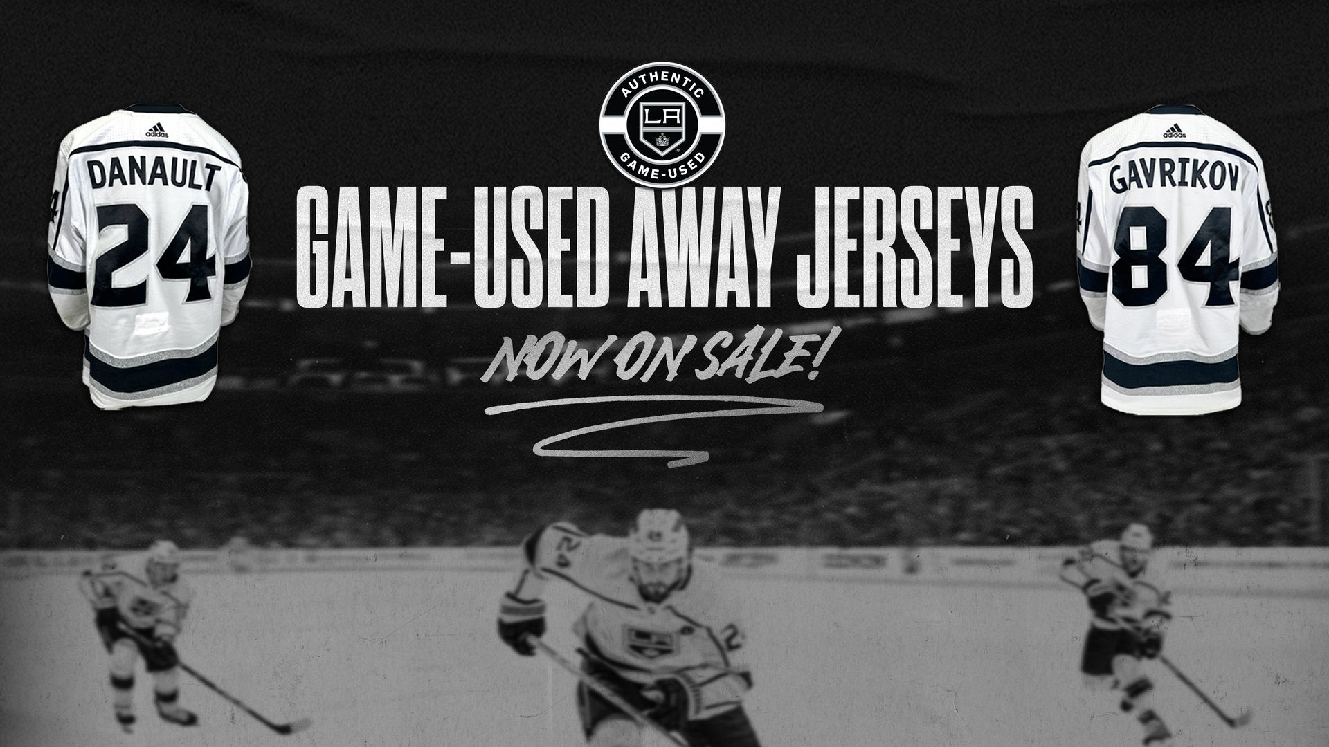 LA Kings Game-Used Merchandise and Memorabilia Powered by Adidas